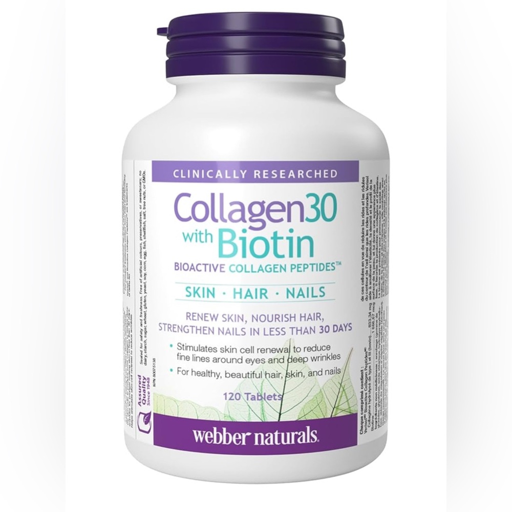 Collagen30 with Biotin - 120 Tablets